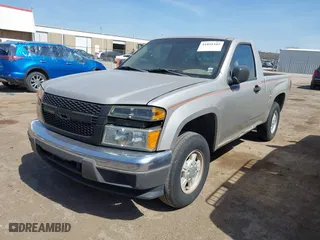 2005 Chevrolet Colorado Z85 with VIN 1GCCS148758222962, listed as a IAAI auction lot 41851102 with 163,819 mi miles. Bid and sale history available at carsss.com. Image 2.