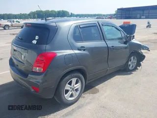 2020 Chevrolet Trax LS with VIN 3GNCJKSB4LL273803, listed as a IAAI auction lot 42243637 with 98,781 mi miles and . Bid and sale history available at DreamBid. Image 4.