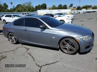 2011 BMW 3 Series 335is with VIN WBAKG1C55BE599403, listed as a Copart auction lot 54905025 with 147,365 mi miles and Clean Title. Bid and sale history available at carsss.com. Image 4.
