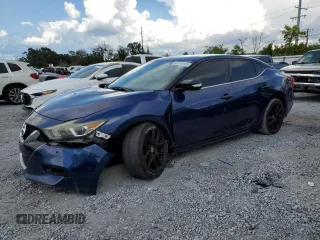 2018 Nissan Maxima SV with VIN 1N4AA6AP4JC368431, listed as a Copart auction lot 62322155 with 150,297 mi miles and Salvage title. Bid and sale history available at DreamBid. Image 1.