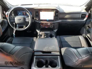 2024 Ford F-150 Raptor with VIN 1FTFW1RG3RFB11151, listed as a Copart auction lot 42825835 with 8,270 mi miles and Salvage Title. Bid and sale history available at DreamBid. Image 8.