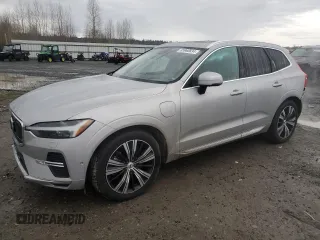 2022 Volvo XC60 Recharge Plug-In Hybrid Inscription with VIN YV4H60DL5N1009779, listed as a Copart auction lot 85960834 with 26,029 mi miles and Salvage Title. Bid and sale history available at carsss.com. Image 1.