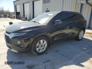 2020 Chevrolet Blazer LT with VIN 3GNKBCR4XLS670556, listed as a Copart auction lot 49329335 with 83,286 mi miles and Salvage title. Bid and sale history available at DreamBid. Image 1.