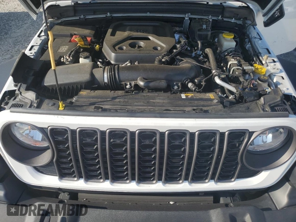 2024 Jeep Wrangler Sport S with VIN 1C4PJXDN6RW297070, listed as a Copart auction lot 56965465 with 21,872 mi miles and Salvage title. Bid and sale history available at DreamBid. Image 12.