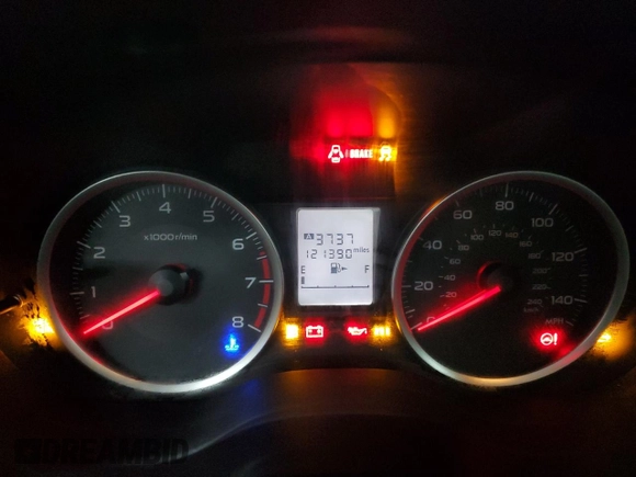 2014 Subaru Forester 2.5i Premium with VIN JF2SJACC6EG555939, listed as a Copart auction lot 44730455 with 121,390 mi miles and Salvage Title. Bid and sale history available at carsss.com. Image 9.