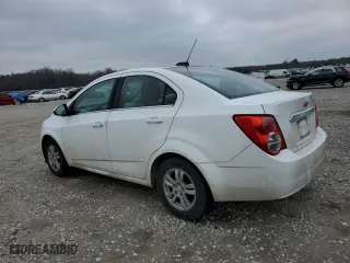 2016 Chevrolet Sonic LT with VIN 1G1JC5SH4G4159613, listed as a Copart auction lot 44979615 with 141,318 mi miles and Salvage Title. Bid and sale history available at carsss.com. Image 2.