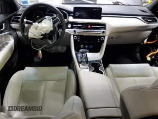 2024 Genesis G70 2.5T with VIN KMTG34SC1RU141543, listed as a Copart auction lot 79409604 with 4,372 mi miles and Salvage Title. Bid and sale history available at carsss.com. Image 8.