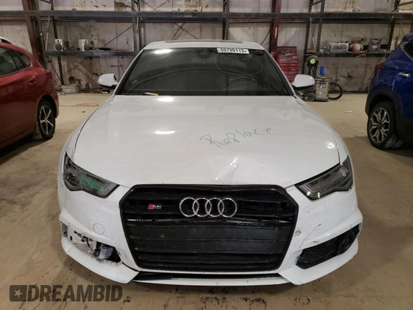 2018 Audi S6 Premium Plus z VIN WAUFFAFC8JN006579, wystawiony jako Copart lot #59799113 z przebiegiem 58 368 mil mil oraz . Historia ofert i sprzedaży dostępna na DreamBid. Obrazek 5.