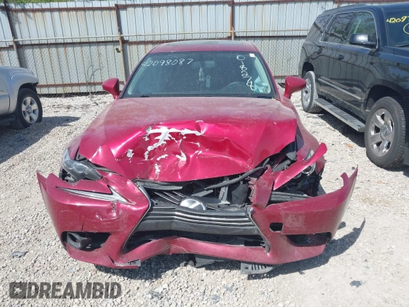 2015 Lexus IS 250 with VIN JTHCF1D22F5018278, listed as a IAAI auction lot 42098087 with 155,767 mi miles and . Bid and sale history available at DreamBid. Image 12.