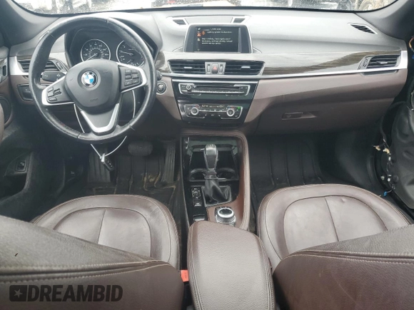 2016 BMW X1 xDrive28i with VIN WBXHT3Z30G4A49460, listed as a Copart auction lot 48998755 with 117,525 mi miles and Salvage Title. Bid and sale history available at carsss.com. Image 8.