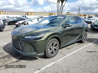 2024 Lexus RX 350 z VIN 2T2BAMCA7RC070952, wystawiony jako Copart lot #43668345 z przebiegiem 11 200 mil mil oraz Szkody całkowita. Historia ofert i sprzedaży dostępna na DreamBid. Obrazek 1.