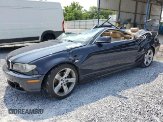 2006 BMW 3 Series 325Ci with VIN WBABD33456PL09358, listed as a Copart auction lot 59507345 with 155,033 mi miles and Salvage title. Bid and sale history available at DreamBid. Image 1.
