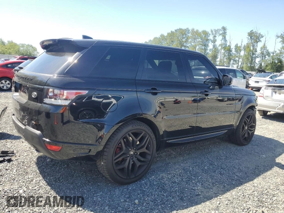 2017 Land Rover Range Rover Sport HSE Dynamic z VIN SALWV2FV2HA142083, wystawiony jako Copart lot #58127185 z przebiegiem 61 678 mil mil oraz Szkoda całkowita • Salvage title. Historia ofert i sprzedaży dostępna na DreamBid. Obrazek 3.