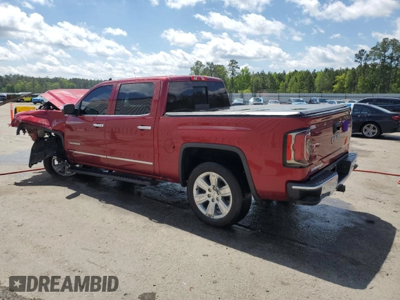 2018 GMC Sierra 1500 SLT z VIN 3GTU2NEC1JG163426, wystawiony jako Copart lot #52675585 z przebiegiem Nie podano mil oraz Szkoda całkowita • Salvage title. Historia ofert i sprzedaży dostępna na DreamBid. Obrazek 2.