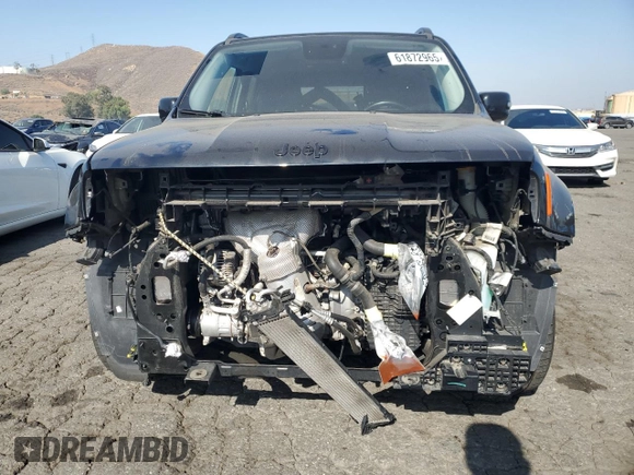 2017 Jeep Renegade Altitude with VIN ZACCJABB6HPG23093, listed as a Copart auction lot 61872965 with 51,408 mi miles and Salvage title. Bid and sale history available at DreamBid. Image 5.