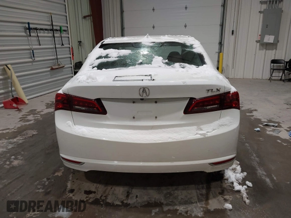 2016 Acura TLX with VIN 19UUB1F32GA015947, listed as a IAAI auction lot 41495180 with 101,789 mi miles. Bid and sale history available at carsss.com. Image 16.