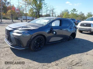 2022 Lexus NX with VIN JTJKGCEZ4N5001611, listed as a IAAI auction lot 40570656 with 30,967 mi miles. Bid and sale history available at carsss.com. Image 2.