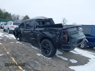 2022 Chevrolet Silverado 1500 LT Trail Boss with VIN 1GCPYFEDXNZ233067, listed as a IAAI auction lot 41618201 with 75,673 mi miles and . Bid and sale history available at DreamBid. Image 3.