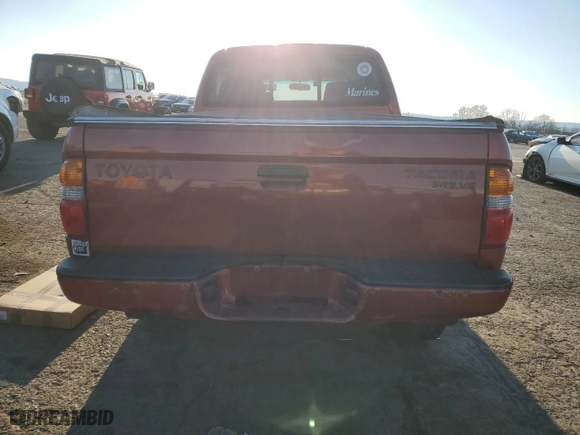 2001 Toyota Tacoma with VIN 5TEHN72N71Z798861, listed as a Copart auction lot 47689075 with 196,081 mi miles and Clean Title. Bid and sale history available at carsss.com. Image 6.