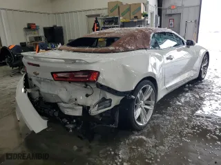 2017 Chevrolet Camaro 2LT with VIN 1G1FD3DS7H0111256, listed as a Copart auction lot 88088805 with 25,456 mi miles and Salvage Title. Bid and sale history available at carsss.com. Image 3.