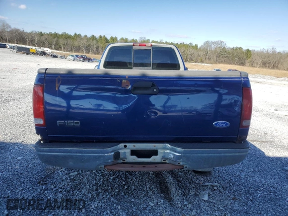 1997 Ford F-150 with VIN 1FTDF1723VKC60059, listed as a Copart auction lot 44512855 with 133,818 mi miles and Non repairable. Bid and sale history available at DreamBid. Image 6.