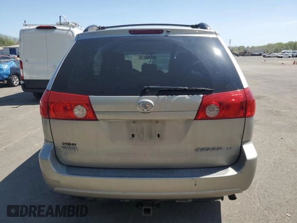 2009 Toyota Sienna CE with VIN 5TDZK23C59S236009, listed as a Copart auction lot 54921695 with 227,875 mi miles and Salvage Title. Bid and sale history available at DreamBid. Image 6.