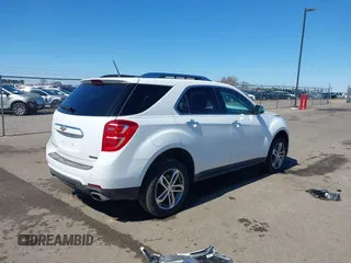 2017 Chevrolet Equinox Premier with VIN 2GNFLGE3XH6252961, listed as a IAAI auction lot 41923489 with 95,873 mi miles. Bid and sale history available at carsss.com. Image 4.