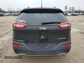 2018 Jeep Cherokee Limited with VIN 1C4PJLDX9JD509955, listed as a Copart auction lot 42969415 with 86,926 mi miles and Salvage title. Bid and sale history available at DreamBid. Image 6.