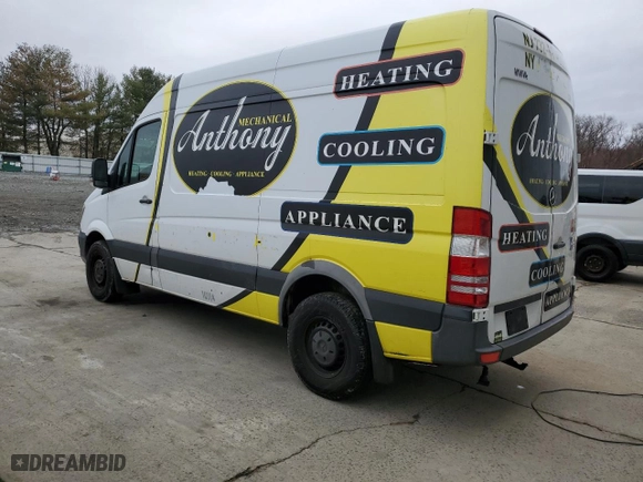2017 Mercedes-Benz Sprinter Cargo Van Worker with VIN WD3PE7CD7HP542636, listed as a Copart auction lot 49109385 with 241,073 mi miles and Clean Title. Bid and sale history available at carsss.com. Image 2.