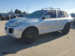2008 Porsche Cayenne with VIN WP1AA29P98LA15909, listed as a Copart auction lot 46884555 with 192,920 mi miles and Salvage Title. Bid and sale history available at carsss.com. Image 1.