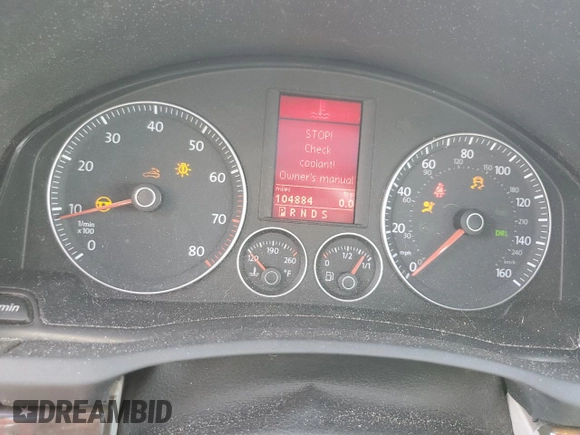 2007 Volkswagen Eos 2.0T with VIN WVWFA71F87V014941, listed as a Copart auction lot 71891554 with 104,884 mi miles and Clean Title. Bid and sale history available at DreamBid. Image 9.