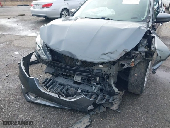 2019 Nissan Sentra S with VIN 3N1AB7AP5KY312779, listed as a IAAI auction lot 41421401 with 118,993 mi miles. Bid and sale history available at carsss.com. Image 6.