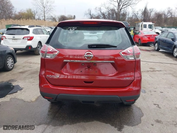 2015 Nissan Rogue SL with VIN 5N1AT2MV0FC891679, listed as a IAAI auction lot 41842692 with 203,256 mi miles. Bid and sale history available at carsss.com. Image 16.