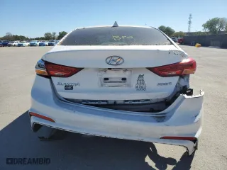2018 Hyundai Elantra Sport with VIN KMHD04LB9JU498548, listed as a Copart auction lot 48023575 with 133,139 mi miles and Salvage Title. Bid and sale history available at carsss.com. Image 6.