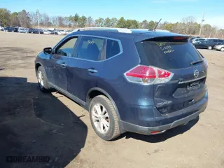 2016 Nissan Rogue SV with VIN 5N1AT2MV9GC830493, listed as a IAAI auction lot 41740580 with 119,991 mi miles. Bid and sale history available at carsss.com. Image 3.