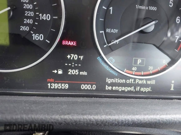2012 BMW 3 Series 328i with VIN WBA3A5C59CF342687, listed as a IAAI auction lot 42116175 with 139,559 mi miles. Bid and sale history available at carsss.com. Image 7.