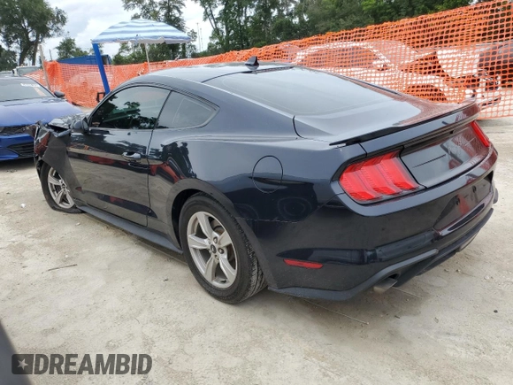 2021 Ford Mustang EcoBoost with VIN 1FA6P8TH7M5111908, listed as a Copart auction lot 59636085 with 57,667 mi miles and Salvage title. Bid and sale history available at DreamBid. Image 2.