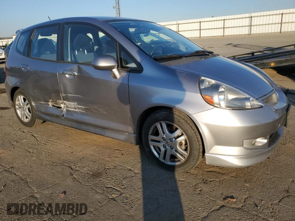 2008 Honda Fit Sport with VIN JHMGD38618S053480, listed as a Copart auction lot 89168925 with 141,850 mi miles and Salvage Title. Bid and sale history available at carsss.com. Image 4.