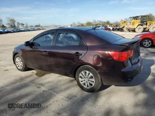 2011 Kia Forte LX with VIN KNAFT4A29B5374098, listed as a Copart auction lot 42207755 with 113,745 mi miles and Salvage Title. Bid and sale history available at carsss.com. Image 2.