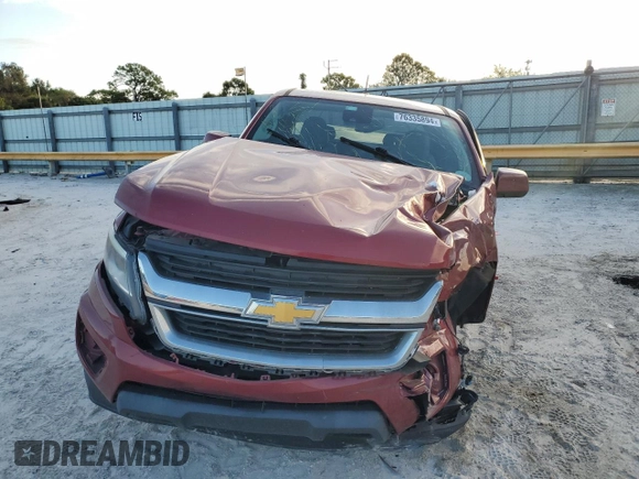 2017 Chevrolet Colorado 2WD LT with VIN 1GCHSCEN6H1244499, listed as a Copart auction lot 76335894 with 83,003 mi miles and Salvage Title. Bid and sale history available at carsss.com. Image 5.