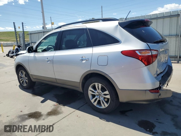 2012 Hyundai Veracruz Limited with VIN KM8NU4CC1CU200630, listed as a Copart auction lot 57304095 with 194,944 mi miles and Salvage title. Bid and sale history available at DreamBid. Image 2.