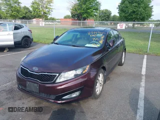 2012 Kia Optima EX with VIN 5XXGN4A65CG006101, listed as a IAAI auction lot 39989235 with 75,995 mi miles and . Bid and sale history available at carsss.com. Image 2.