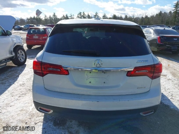 2015 Acura MDX Tech Pkg with VIN 5FRYD4H49FB012727, listed as a IAAI auction lot 41397797 with 134,347 mi miles. Bid and sale history available at carsss.com. Image 17.