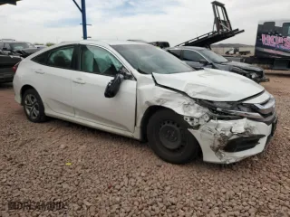 2017 Honda Civic Sedan LX with VIN 2HGFC2F59HH559992, listed as a Copart auction lot 50604165 with 293,112 mi miles and Salvage Title. Bid and sale history available at carsss.com. Image 4.