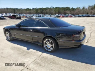 2001 Mercedes-Benz CL with VIN WDBPJ75J71A013294, listed as a Copart auction lot 47630855 with Not Provided miles and Salvage Title. Bid and sale history available at carsss.com. Image 2.