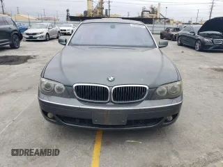 2006 BMW 7 Series 750Li z VIN WBAHN83536DT62073, wystawiony jako Copart lot #55636605 z przebiegiem 146 921 mil mil oraz Czysty tytuł • Clean title. Historia ofert i sprzedaży dostępna na DreamBid. Obrazek 5.