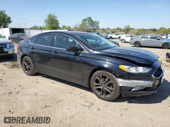 2018 Ford Fusion SE with VIN 3FA6P0H70JR107418, listed as a Copart auction lot 54386275 with 117,173 mi miles and Salvage Title. Bid and sale history available at carsss.com. Image 4.