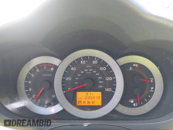 2012 Toyota RAV4 with VIN 2T3ZF4DV0CW142299, listed as a IAAI auction lot 41733801 with 235,979 mi miles. Bid and sale history available at carsss.com. Image 7.