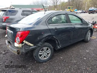 2014 Chevrolet Sonic LT with VIN 1G1JC5SH5E4202854, listed as a IAAI auction lot 42049844 with 150,705 mi miles and . Bid and sale history available at DreamBid. Image 4.