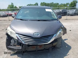 2012 Toyota Sienna XLE AAS with VIN 5TDYK3DCXCS202574, listed as a IAAI auction lot 42714762 with 234,287 mi miles and . Bid and sale history available at DreamBid. Image 13.